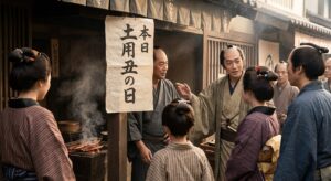 本日、土用の丑の日