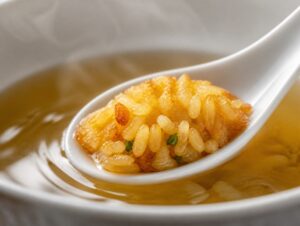炒飯 スープに浸す食べ方